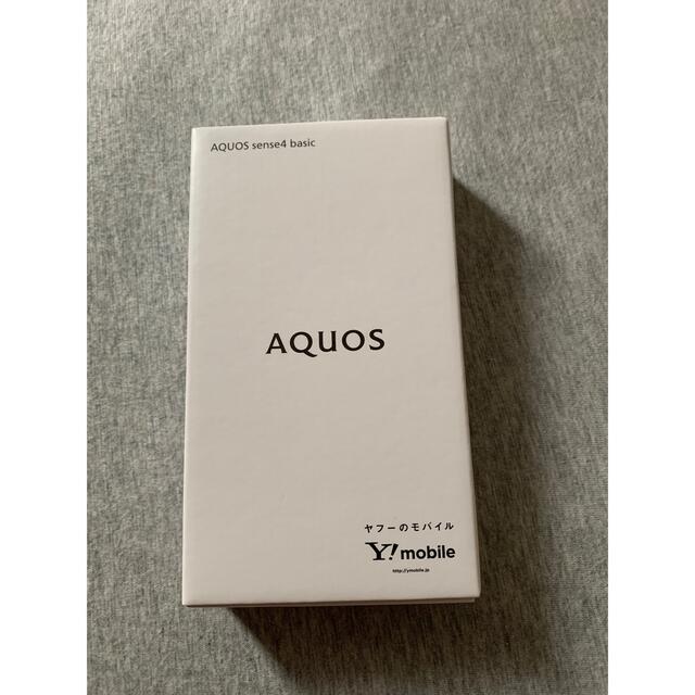 AQUOS(アクオス)の【YUI様専用】AQUOS sense4 basic ブラック スマホ/家電/カメラのスマートフォン/携帯電話(スマートフォン本体)の商品写真