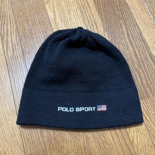 ポロラルフローレン(POLO RALPH LAUREN)の90s ラルフローレン　POLO SPORT ニット帽　ビーニー　vintage(ニット帽/ビーニー)