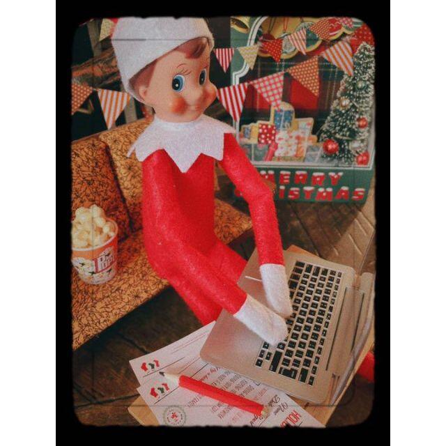 クリスマス 人形 赤 エルフ インテリア/住まい/日用品のインテリア小物(その他)の商品写真