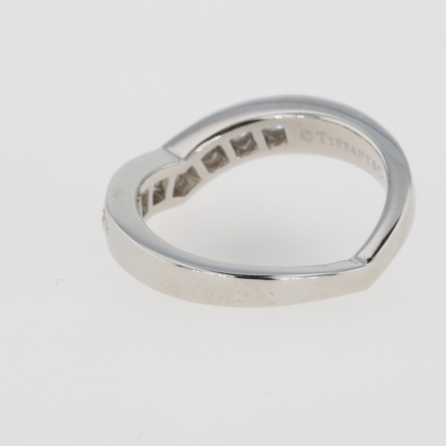 TIFFANY\u0026Co. ティファニー プレーンリング 750PG 8号 lz0OiqEHNp