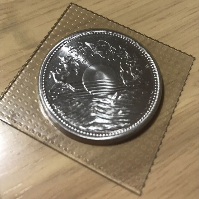 天皇陛下御在位60年記念硬貨　1万円銀貨