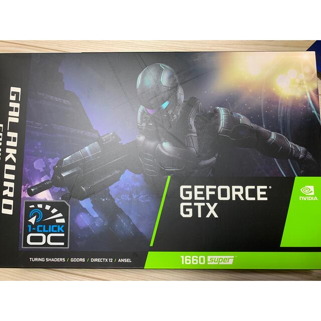 テレビで話題】 GeForce GTX 1660super 玄人志向 新品未開封 PCパーツ