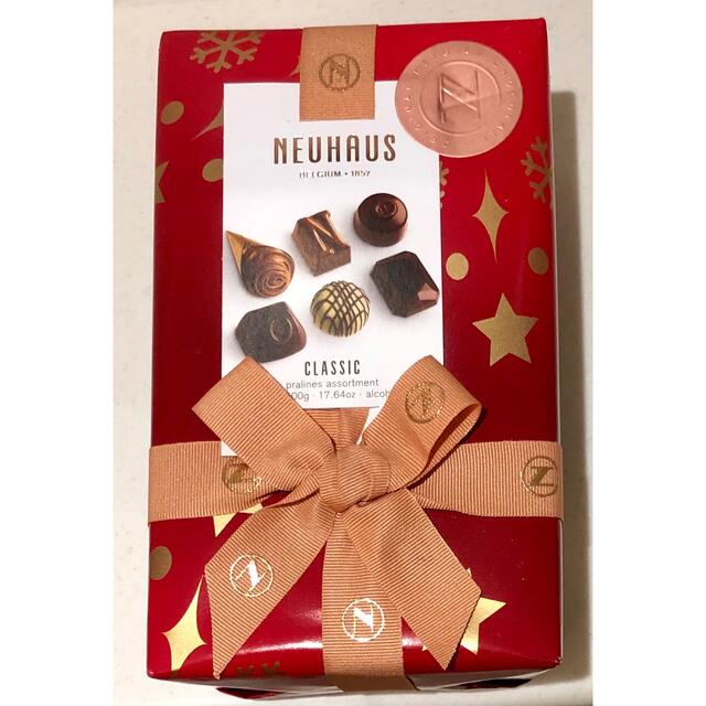 菓子/デザートノイハウス クリスマス ラッピング Neuhaus チョコレート 500g