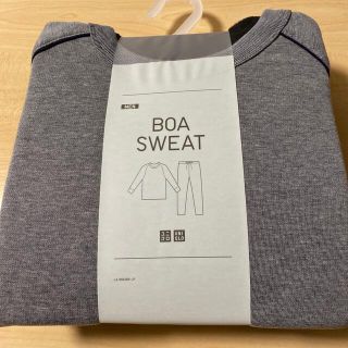 ユニクロ(UNIQLO)のボアスウェットセット（長袖）(スウェット)