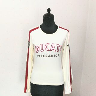 ドゥカティ(Ducati)のDUCATI  ドゥカティレディース 長袖Ｔシャツ(Tシャツ(長袖/七分))