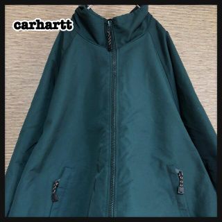 カーハート(carhartt)の【カーハート】マウンテンパーカー　アウター　モスグリーン　緑　刺繍ロゴ※(ブルゾン)