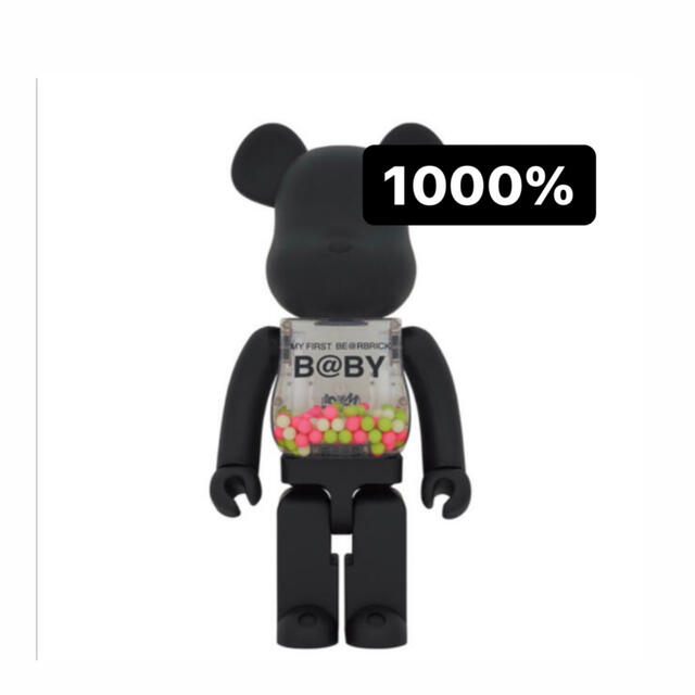 MY FIRST BE@RBRICK B@BY MATT BLACK 1000%