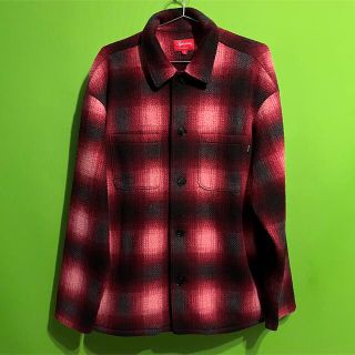 シュプリーム(Supreme)のSupreme Shadow Plaid Fleece Shirt L(ブルゾン)