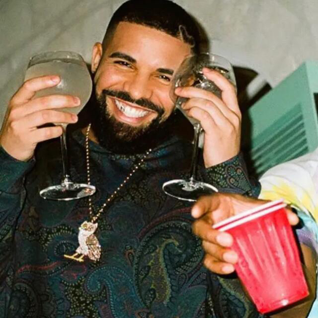 Drake - Drake OVO ロゴ ブリンブリン ネックレス ゴールド ドレイク