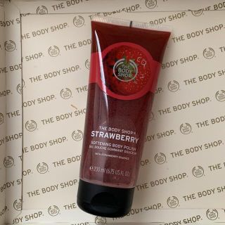 ザボディショップ(THE BODY SHOP)のTHE BODY SHOP ボディポリッシュ　ストロベリー　200ml(ボディソープ/石鹸)