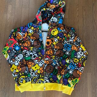 アベイシングエイプ(A BATHING APE)のアベイシングエイプMILOパーカー(パーカー)