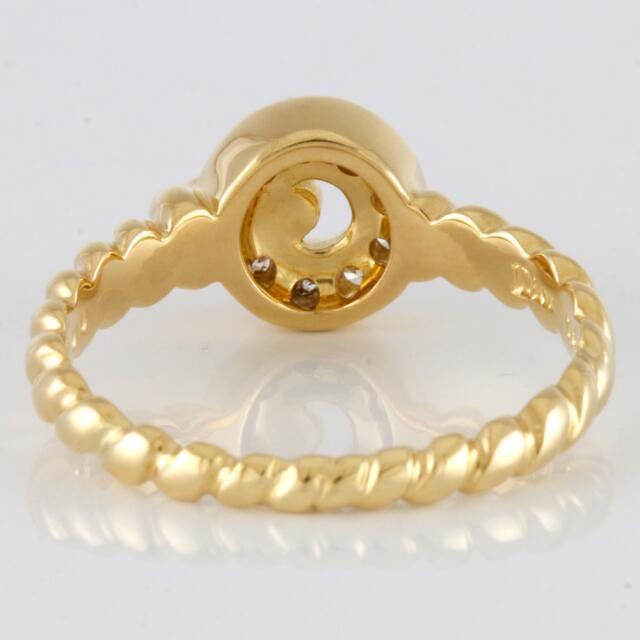 Dior(ディオール)の【中古】ディオール Dior リング・指輪 12号 K18ゴールド ダイヤモンド レディースのアクセサリー(リング(指輪))の商品写真