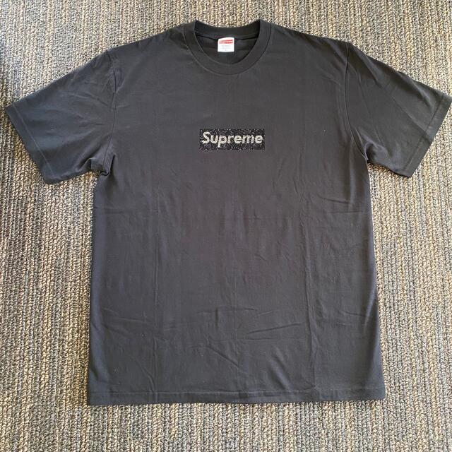 Supreme(シュプリーム)のSupreme SWAROVSKI BoxLogo Tee Lサイズ メンズのトップス(Tシャツ/カットソー(半袖/袖なし))の商品写真