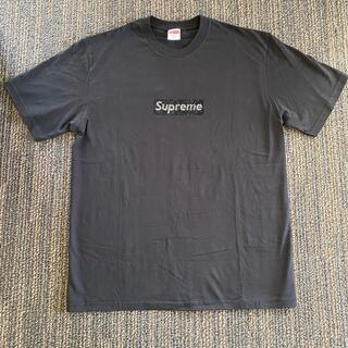 シュプリーム(Supreme)のSupreme SWAROVSKI BoxLogo Tee Lサイズ(Tシャツ/カットソー(半袖/袖なし))
