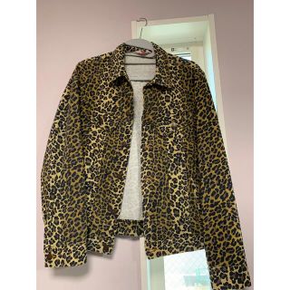 本日限りsupreme  levi's   leopard デニムジャケット