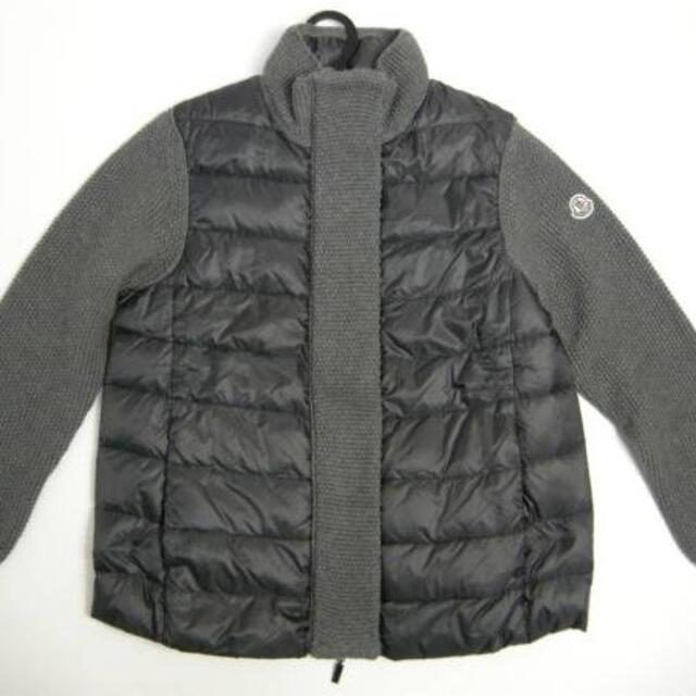 安い MONCLER - サイズM□モンクレール□ニット切替ダウンジャケット