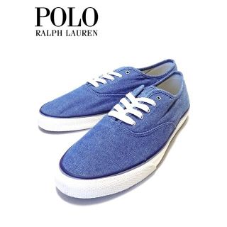 ポロラルフローレン(POLO RALPH LAUREN)のラルフローレン ウォッシュドシャンブレースニーカー kpo662(スニーカー)