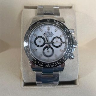 ロレックス(ROLEX)の新品　ロレックス　コスモグラフデイトナ　白116500LN デイトナ　Rolex(腕時計(アナログ))