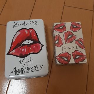 Kis-My-Ft2　10周年　トランプ(アイドルグッズ)