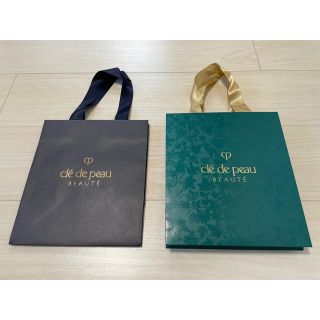 クレドポーボーテ(クレ・ド・ポー ボーテ)のcle de peau BEAUTE ショップ袋　ショッパー2枚セット(ショップ袋)