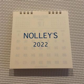 ノーリーズ(NOLLEY'S)のノーリーズ　2022 カレンダー(カレンダー/スケジュール)