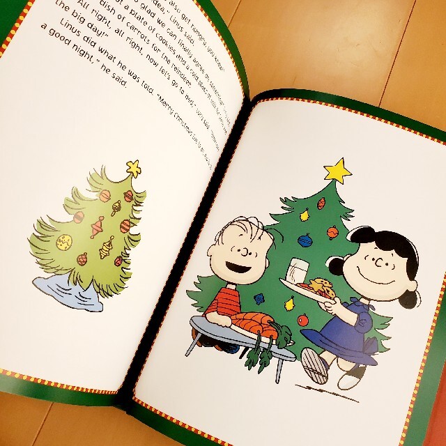 SNOOPY(スヌーピー)の【新品】ピーナッツ 英語 絵本 スヌーピー クリスマスへのカウントダウン エンタメ/ホビーの本(絵本/児童書)の商品写真