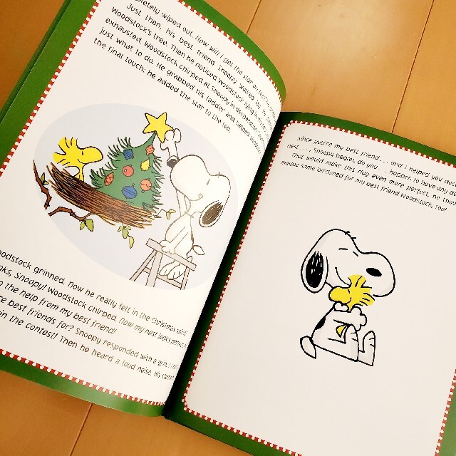 SNOOPY(スヌーピー)の【新品】ピーナッツ 英語 絵本 スヌーピー クリスマスへのカウントダウン エンタメ/ホビーの本(絵本/児童書)の商品写真