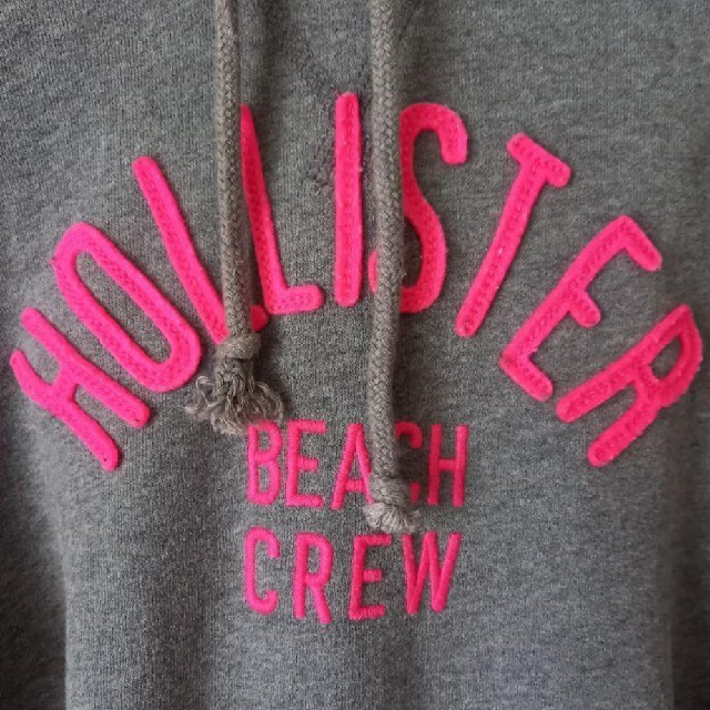 Hollister(ホリスター)の☆HOLLISTER　ホリスター　パーカー　L　美品　高級　ヴィンテージ レディースのトップス(パーカー)の商品写真