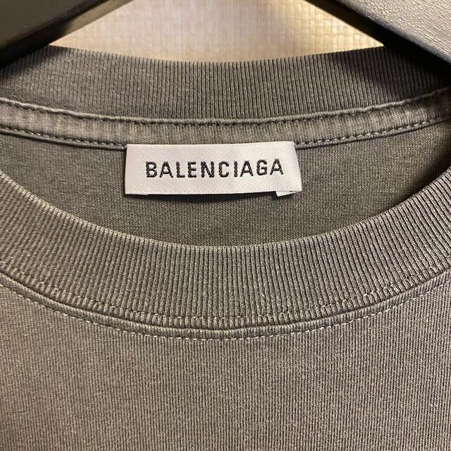 Balenciaga(バレンシアガ)のBALENCIAGA オーバーサイズロゴTシャツ 確実正規品 メンズのトップス(Tシャツ/カットソー(半袖/袖なし))の商品写真