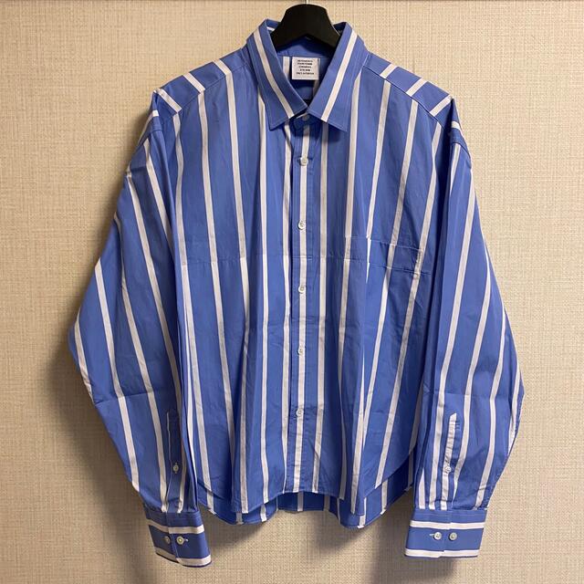 vetements オーバーサイズ シャツ 正規品