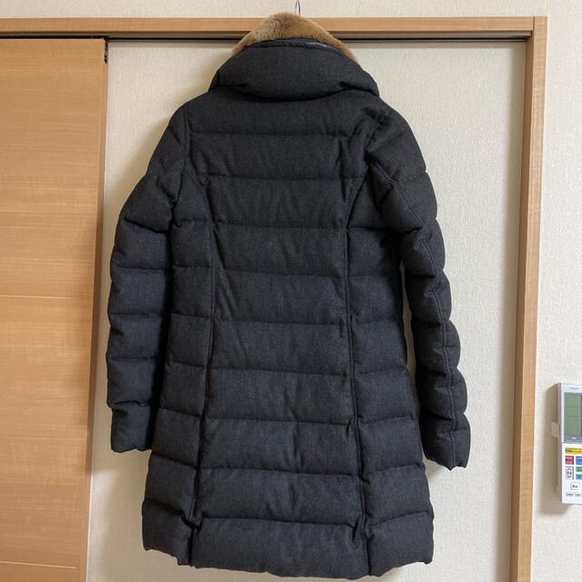 美品】DUVETICA LAMIA ロングダウンコート ウール ラビットファー