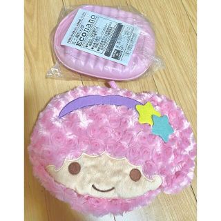 リトルツインスターズ(リトルツインスターズ)のキキララ　リトルツインスターズ  湯たんぽ　ケース(キャラクターグッズ)