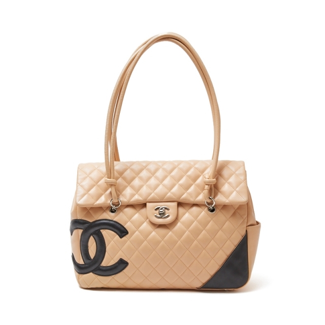 シャネル CHANEL カンボンライントート トートバッグ レディース