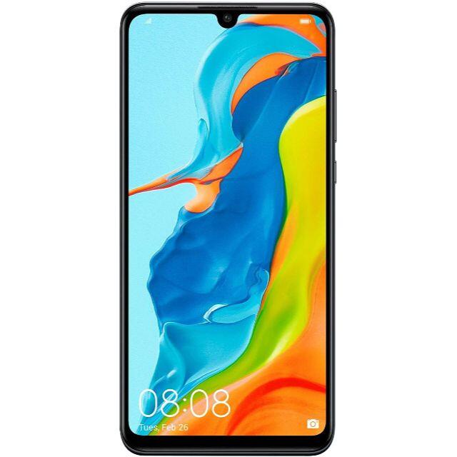 HUAWEI P30 Lite ミッドナイトブラック　MAR-LX2J　スマホスマートフォン/携帯電話