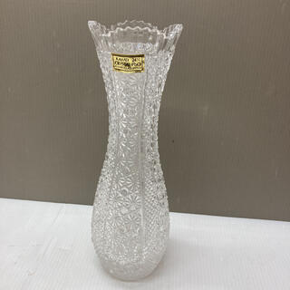 カメイクリスタル 花瓶 KAMEI CRYSTALガラス花瓶 クリスタルガラス の ...