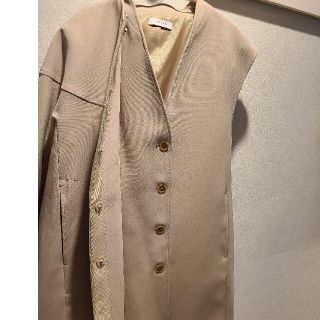 YONFA ジレショートコートセット　ネイビーMサイズ