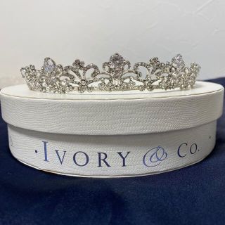 ヴェラウォン(Vera Wang)のivory&co Alyssa ティアラ(ヘッドドレス/ドレス)