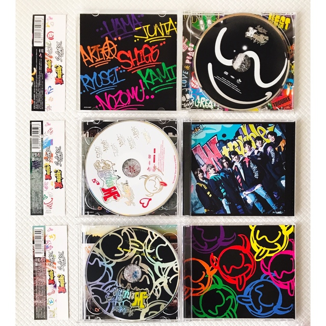 【3形態セット】ジャニーズWESTアルバム『W trouble』 w54