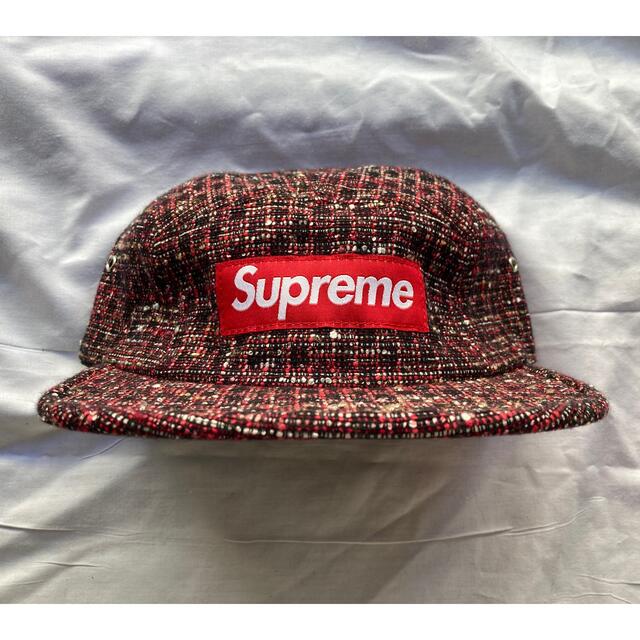 2012 Supreme Bright Tweed Camp Capシュプリームメンズ