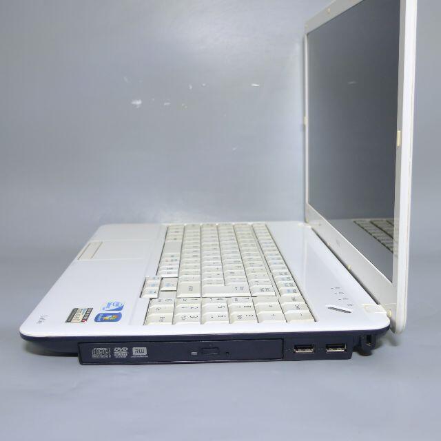 高速SSD ホワイト ノートPC LS150AS6W 4GB RW 無線 - 3