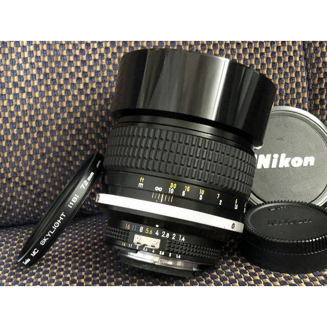 1576o Nikon Ai-s 85mm F1.4 ニコン 単焦点 ポートレ