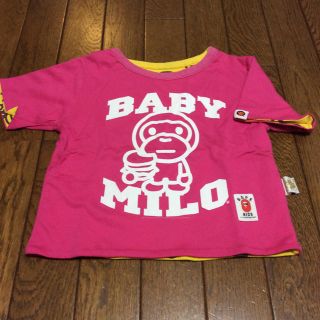 アベイシングエイプ(A BATHING APE)のBAPE KIDS Tシャツ(Tシャツ/カットソー)