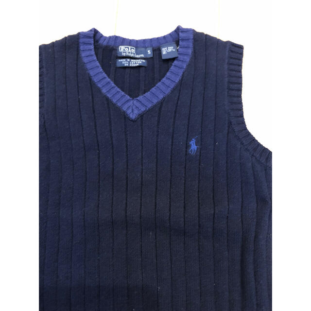 POLO RALPH LAUREN(ポロラルフローレン)のラルフローレンベスト130 キッズ/ベビー/マタニティのキッズ服男の子用(90cm~)(ニット)の商品写真