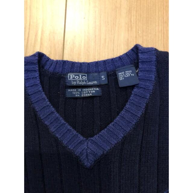 POLO RALPH LAUREN(ポロラルフローレン)のラルフローレンベスト130 キッズ/ベビー/マタニティのキッズ服男の子用(90cm~)(ニット)の商品写真