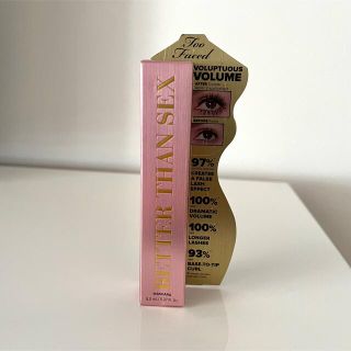 トゥフェイス(Too Faced)のトゥーフェイスド、ベターザンセックスマスカラ(マスカラ)