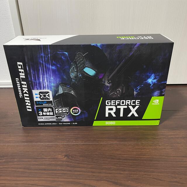 PC/タブレット【新品未開封】RTX3080 GALAKURO GAMING