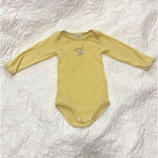 プチバトー(PETIT BATEAU)のプチバトー　ボディスーツ　ロンパース(肌着/下着)