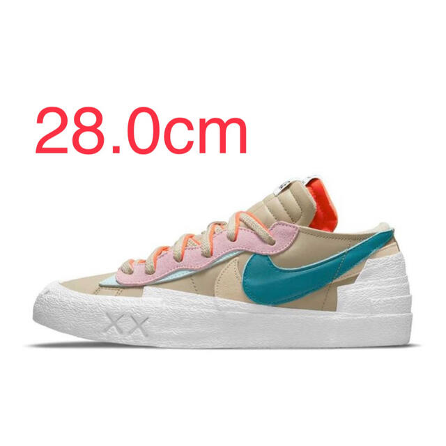 Nike x sacai x KAWS Blazer Low 28.0cm靴/シューズ
