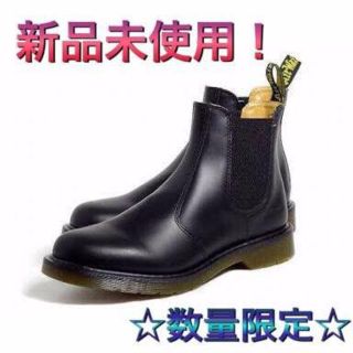 ドクターマーチン(Dr.Martens)の【新品未使用】Dr.Martens サイドゴア ブラック UK8.0(27cm)(ブーツ)