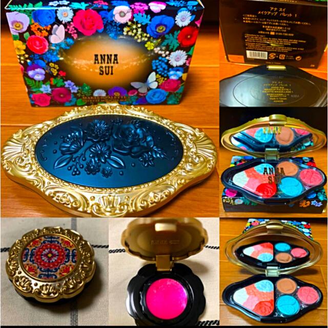 ANNA SUI(アナスイ)のアナスイ⭐️メイクアップパレット＆カラーケース（レフィル付き）セット❣️ コスメ/美容のキット/セット(コフレ/メイクアップセット)の商品写真